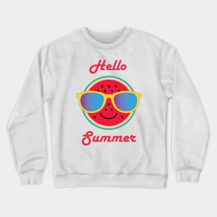 hello summer Crewneck Sweatshirt